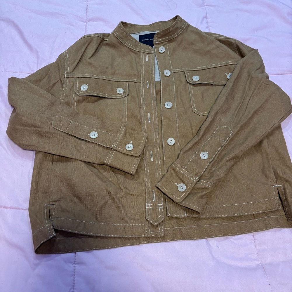 Banana Republic khaki jacket, size XS